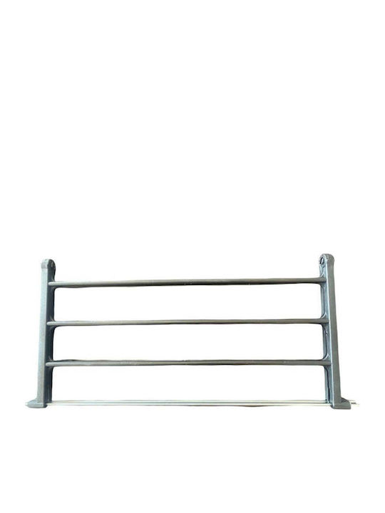 SteweHome Folding Floor Clothes Drying Rack Made of Plastic for Garden 57cm
