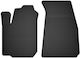 Front Rubber Car Mats Universal Dacia Lodgy Minivan 2012