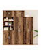 Bookcases Old Wood (2 Pieces) 70x42.5x185cm
