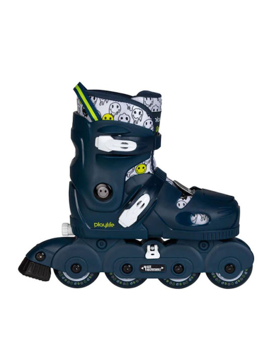 Playlife Inline Adjustable Rollers Blue Kids