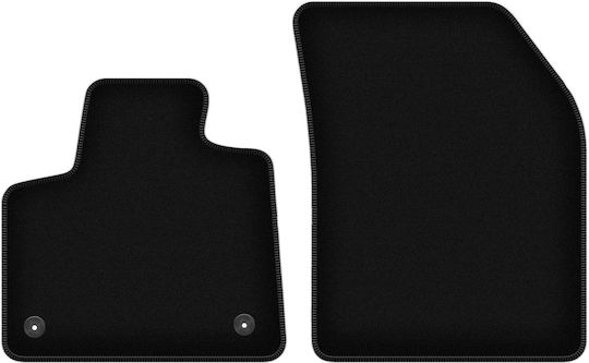 Basic Velour Mats Front Peugeot 5008 Ii Gt Line 5 Seats 2017-2020