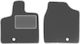 Front Car Mats Chrysler Grand Voyager V 7 Seats 2008-2016 Graphite