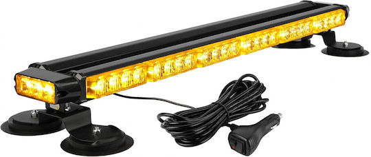 Супер мощен 54 LED двустранен аварийен сигнален фар светлинен маяк магнити магнитна пътна помощ платформа снегорин 1