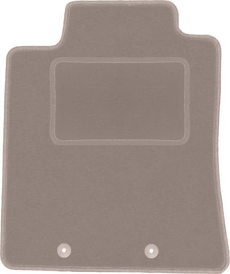 Velour Driver’s Floor Mat Hyundai Genesis G80 Sedan 2013 Beige
