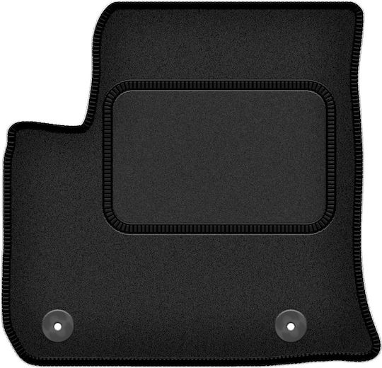 Velour Driver Mat Peugeot 2008 Ii Elektro Crossover 2019 Black