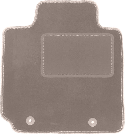Velour Driver Mat Hyundai Veloster Coupe 2011-2018 Beige