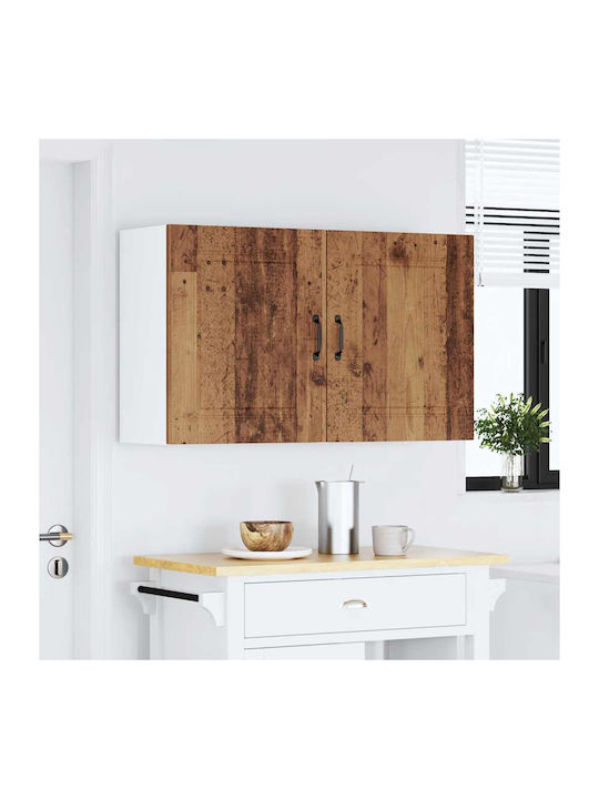 Kalmar Wand-Küchenschrank Braun 50x31x60cm