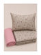 Comfort Σετ Σεντόνια Μονά 165x270εκ. Ροζ (3τμχ)