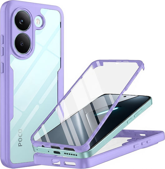 Techsuit Colorverse 360 Series + Screen Protector Xiaomi Poco X8 Pro Purple