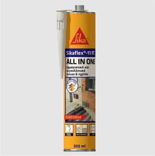 Sika Sikaflex11fc Sealant Silicone Black 300ml