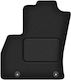 Velour Driver’s Mat Fiat Qubo Combivan 2 Seats 2008-2020 Black