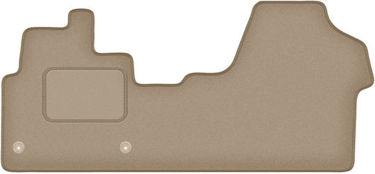 Front Car Mats Citroen Jumpy Iii Van Full Set 2018 Beige