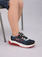 Spiderman Παιδικά Sneakers με Φωτάκια Μπλε