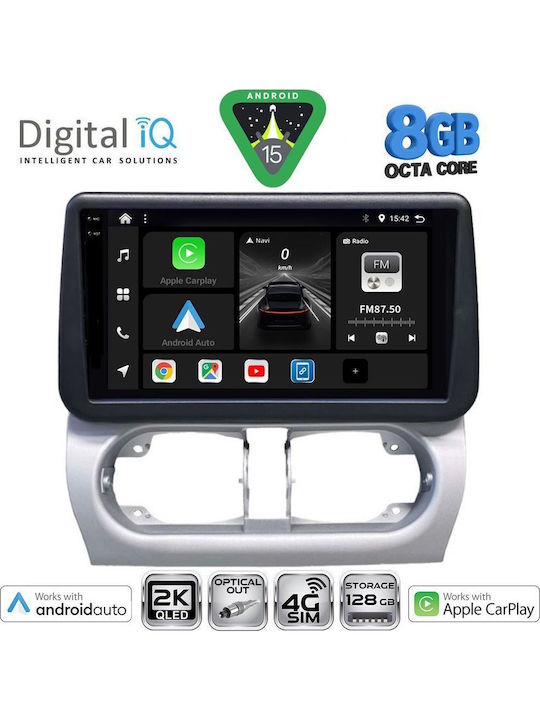 Digital IQ Car Audio System for Opel Corsa / Tigra 2000-2006 Bluetooth USB Wi-Fi GPS Apple CarPlay Android Auto with 9 Inch Touch Screen DIGITAL IQ BXK 20500 CPAA