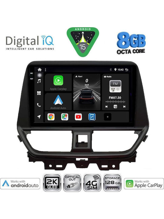 Digital IQ Car Audio System for Suzuki Baleno 2022 (Bluetooth/USB/WiFi/GPS/Apple CarPlay/Android Auto) with 9" Touch Screen