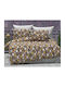 MayHome Σετ Πάπλωμα Μονό 160x240εκ. Polycotton Γεωμετρικό