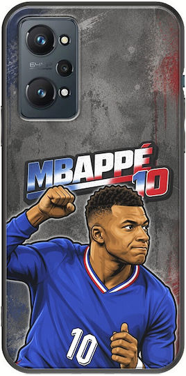 World Stars Collection Kylian Mbappe Realme GT 2 5G Black TPU Silicone Case
