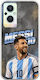 Калъф World Stars Collection Lionel Messi Oppo Reno 7 Lite 5g Гъвкав TPU Прозрачен Силикон