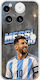 World Stars Collection Lionel Messi Nothing Phone 3 5G Flexible TPU Transparent Silicone Case
