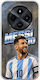 World Stars Collection Lionel Messi Xiaomi Poco C75 4G Flexible TPU Transparent Silicone Mobile Phone Case