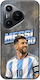 World Stars Collection Lionel Messi Huawei Pura 70 Black TPU Black Silicone Mobile Phone Case