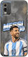 Калъф World Stars Collection Lionel Messi Nokia C32 Черен TPU Силикон