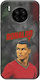 Handyhülle World Stars Collection Cristiano Ronaldo Honor 50 Lite Schwarzes Tpu Schwarz Silikon