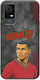 Husă World Stars Collection Cristiano Ronaldo TCL 405 Black TPU Siliconă Neagră