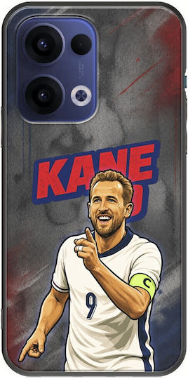 World Stars Collection Harry Kane Oppo Reno 13 5g Black TPU Black Silicone Case
