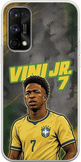 Handyhülle World Stars Collection Vinicius Junior Realme 7 5G Flexible Tpu Transparente Silikon