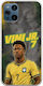 World Stars Collection Vinicius Junior Case Oppo Find X3 Pro 5g Flexible TPU Transparent Silicone