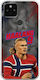 World Stars Collection Erling Haaland Google Pixel 5 Flexible TPU Transparent Silicone Case