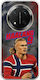 Калъф World Stars Collection Erling Haaland Honor Magic 7 Lite 5g Гъвкав TPU Прозрачен Силикон