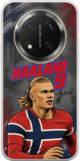 Калъф World Stars Collection Erling Haaland Honor Magic 7 Lite 5g Гъвкав TPU Прозрачен Силикон