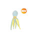 Uniq Cuddly Dog Toy With Sound 10cm Light Blue 1 Piece