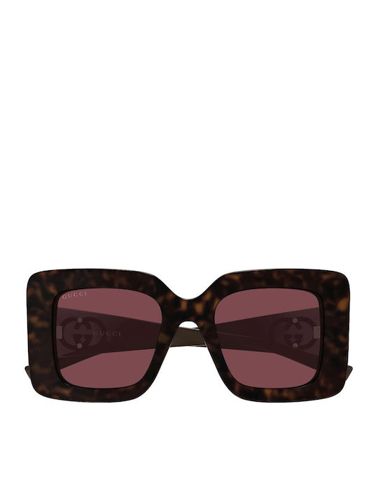 Gucci Γυναικεία Γυαλιά Ηλίου με Καφέ Ταρταρούγα...