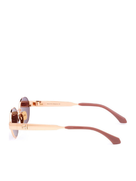 Ana Hickmann Sonnenbrillen Rose Gold mit Rahmen Ana Hickmann Sonnenbrillen Rose Gold mit Rahmen