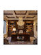 Alista Home Candelabru 6xE14 Ø40cm cu Cristale Auriu AT1CT-IM1P-HT2L-CC1066/400X600GD