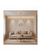 Alista Home Πολυέλαιος 12xE14 Ø40cm με Κρύσταλλα Χρυσός AT1CT-IM1P-HT2L-CC9397/500X750GD