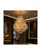 Alista Home Candelabru 8xE14 Ø40cm cu Cristale Auriu AT1CT-IM1P-HT2L-CC1065/400X600GD