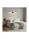 Alista Home Lampă de Perete Modernă cu LED Integrat și Lumină Albă Naturală Neagră
