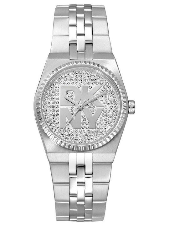 Women's Watch 30mm Battery with Silver Stainless Steel Bracelet