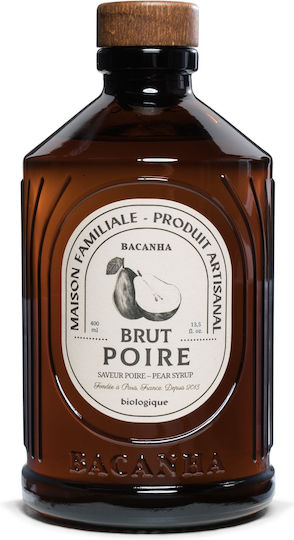 Bacanha Bio Birne Geschmack Sirup 400 Ml Kaffee Limonade Tee