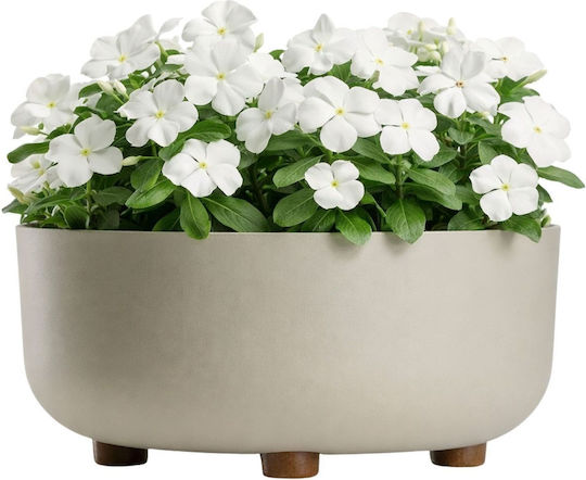 HowHomely Plant Pots Orange 14.4cm
