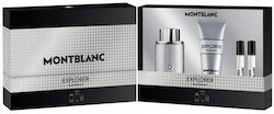 MontBlanc Explorer Platinum Ανδρικό Σετ με Eau de Parfum και Shower Gel 2τμχ