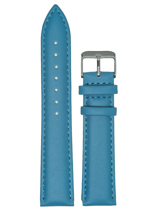 Tzevelion 660 Curea Din Piele Albastru Deschis 20mm