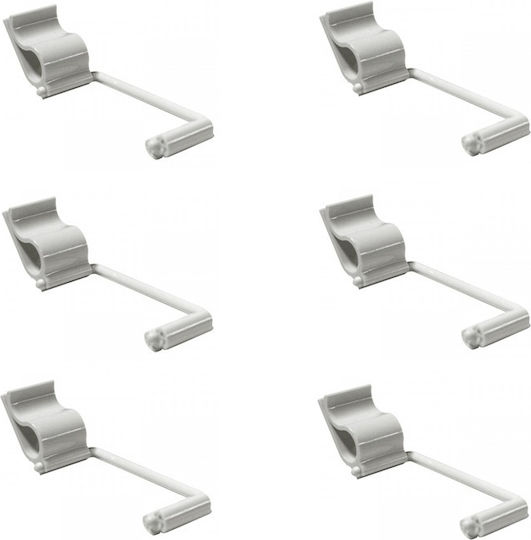Set 6 Melamine Clip Holders Raki Restaurant Orders 6cm