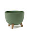 HowHomely Green Flower Pot