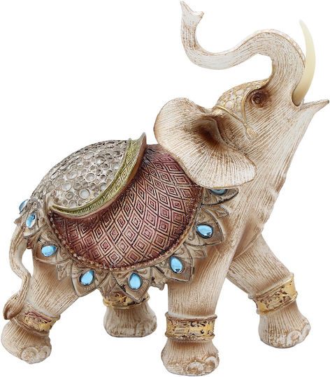 Keskor Dekorative Elefant Polyresin 18x9x21cm