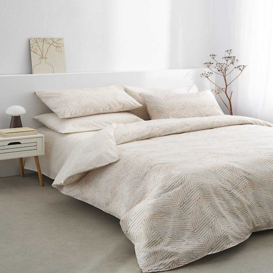 Vesta Home Шалтета Голямо Двоно Кафяво-Бежово 230x270см